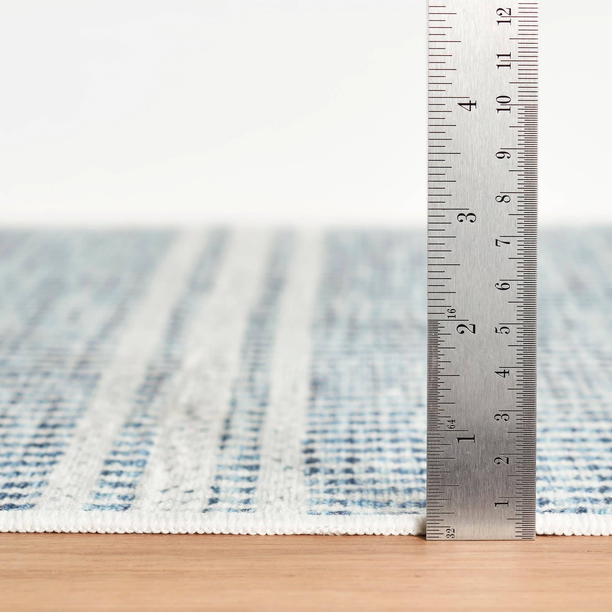 Annie Selke - Wholesale Vloerkleed - Malta Wasbare Vloerkleed | Blauw3