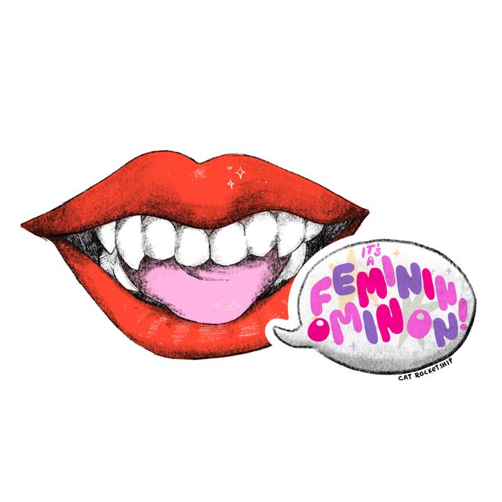 Chappell Roan Femininomenon Sticker for wholesale by Cat Rocketship