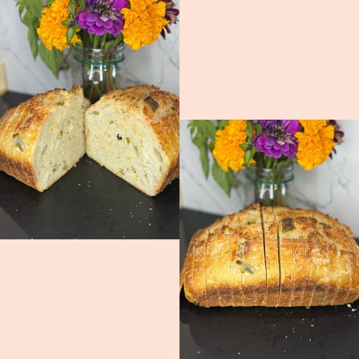 Jalapeño Cheddar Rebanadas de Masa Madre para venta al por mayor de Hullabaloo Farms