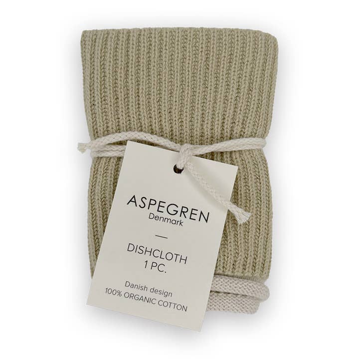 Pano de prato orgânico de algodão com textura ripple - Pampas por atacado de Aspegren Denmark