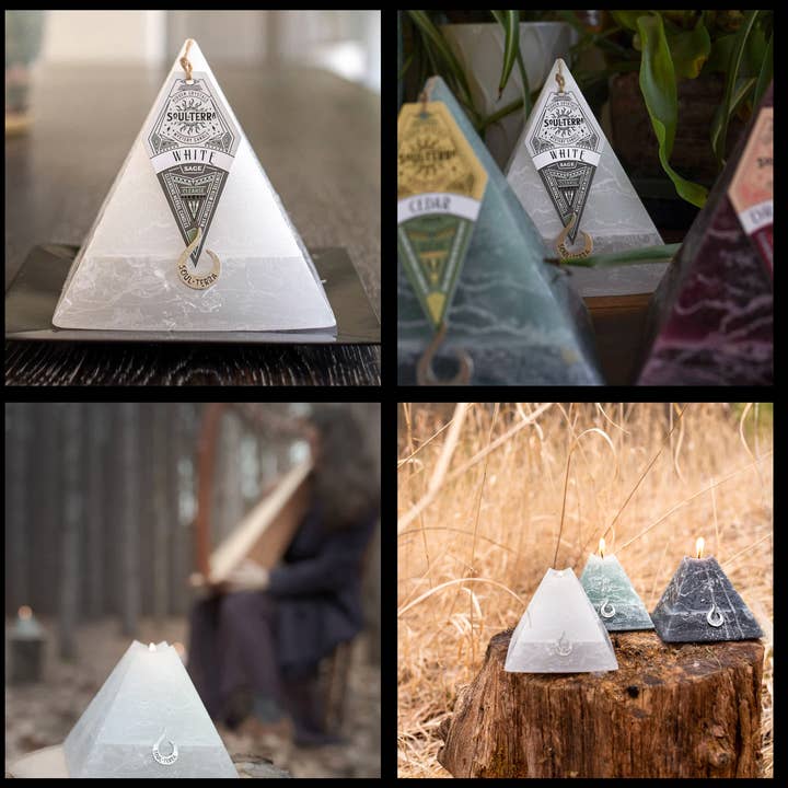 Soul-Terra Sage, Smudge, and Manifestation Collection of 8  for wholesale by Soul-Terra