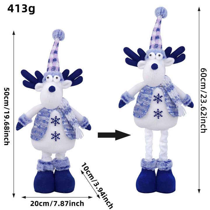 MKS America - Wholesale Christmas Decoration - Snowman Santa Reindeer Toys Christmas Decorations2