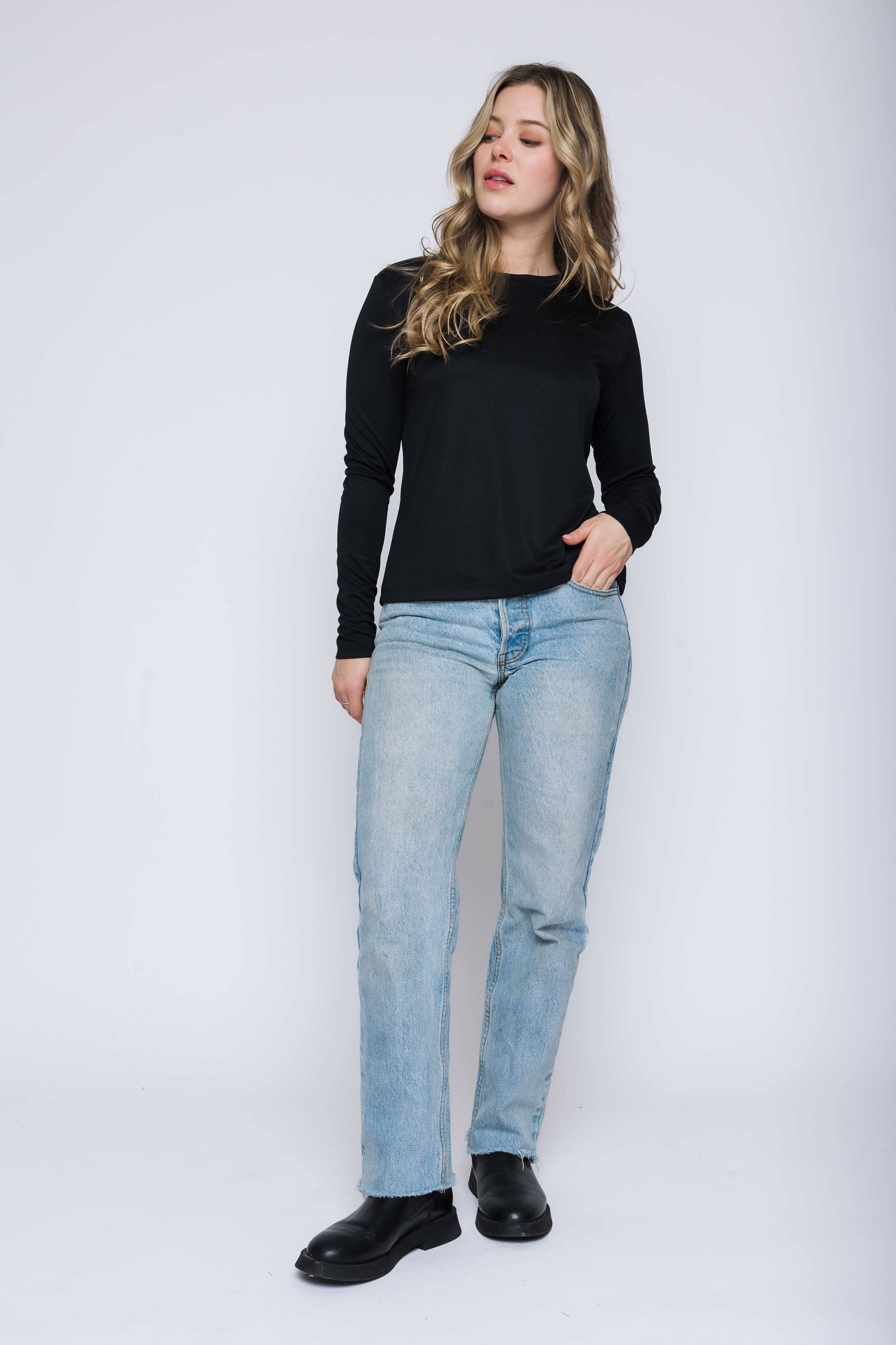 ORB - Wholesale T-Shirt - Women's - Adeline-Long Sleeve Crew0