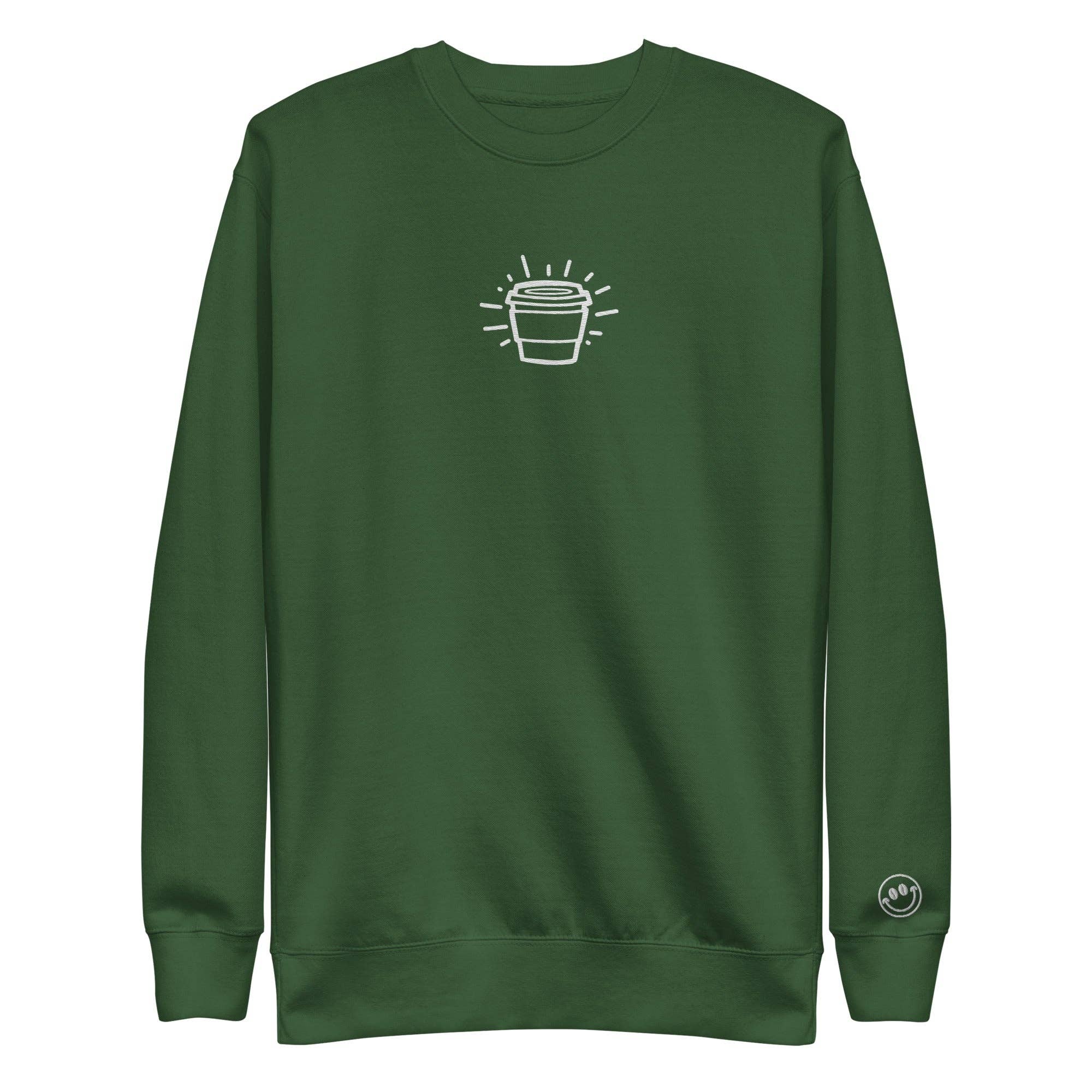 Coffee Dude - Wholesale Graphic Sweatshirt - Unisex - Coffee Kid Crewneck5