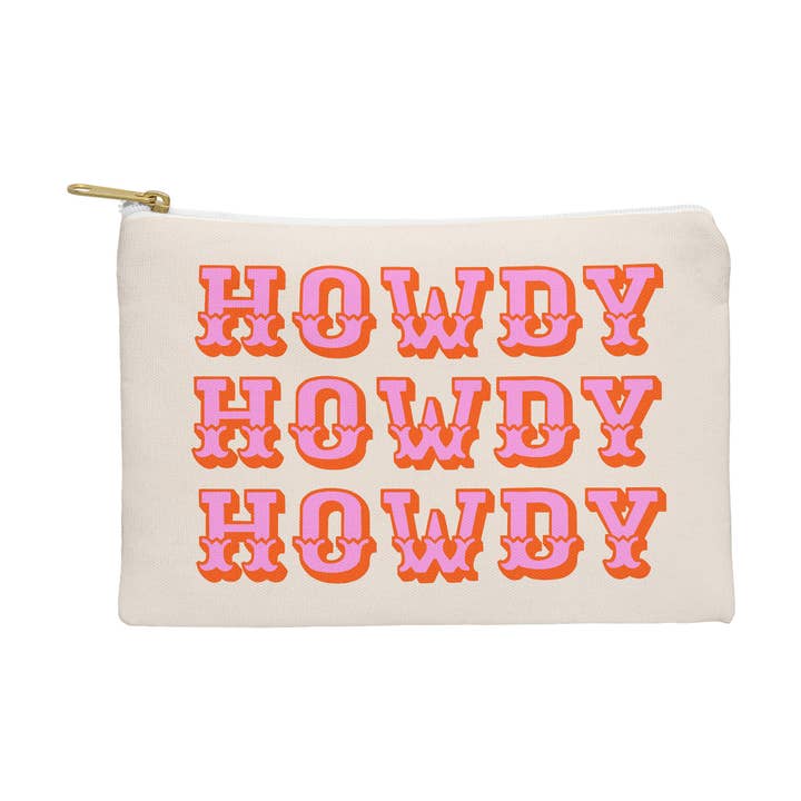 Morgan Elise Sevart Howdy Howdy Pouch for wholesale by Deny Designs