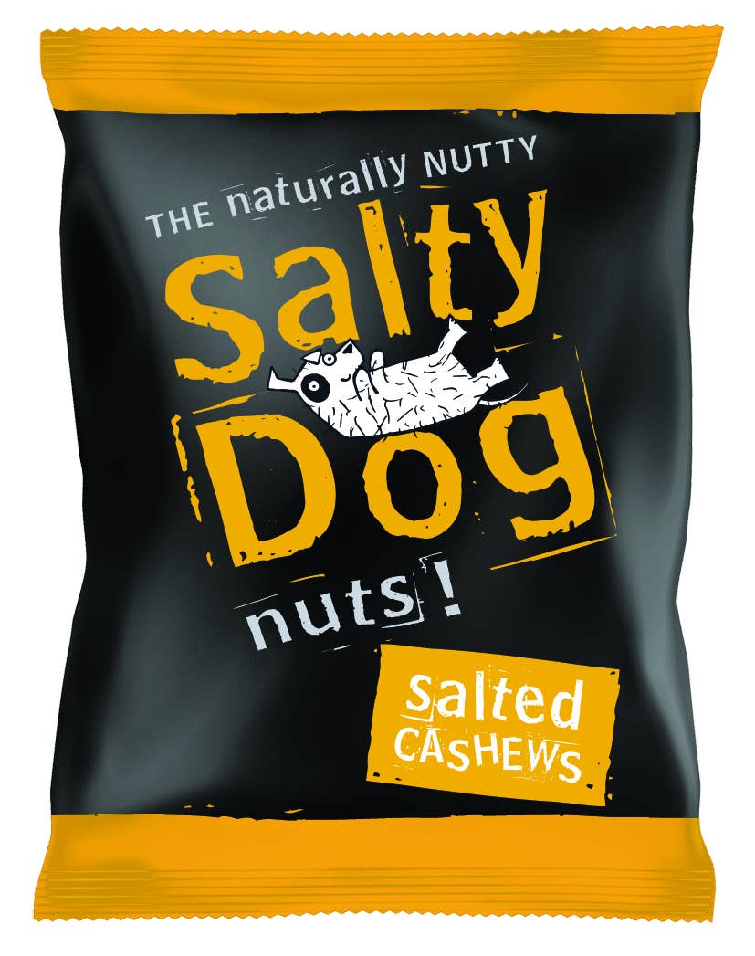 Salty Dog Brands Ltd – wholesale Nuts – Salty Dog, Salted Cashews 24 x 30g (pub card)1