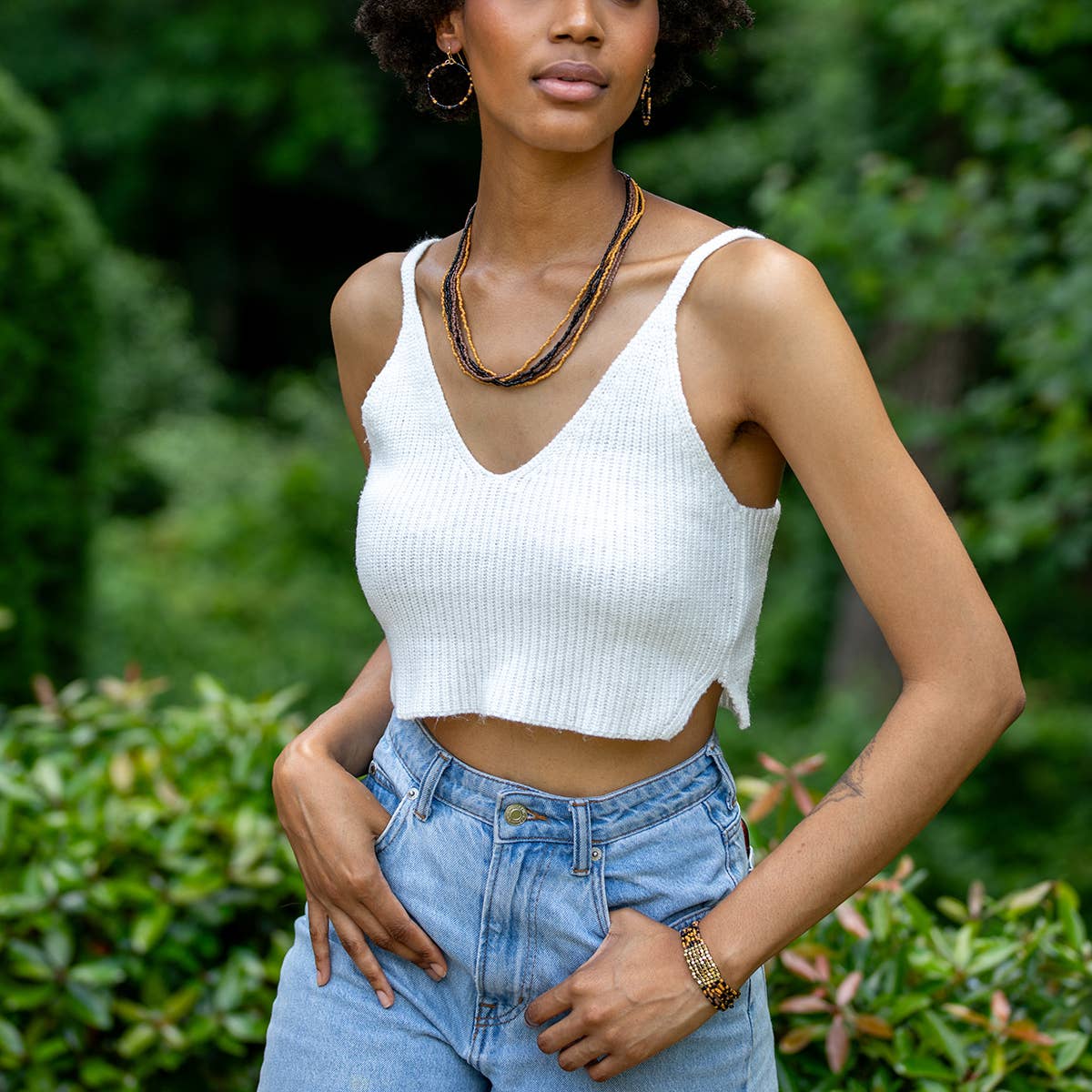 Anju Jewelry - Wholesale Beaded Bracelet - Seed Bead Stretch Statement Bracelets- Multiple Color Styles20