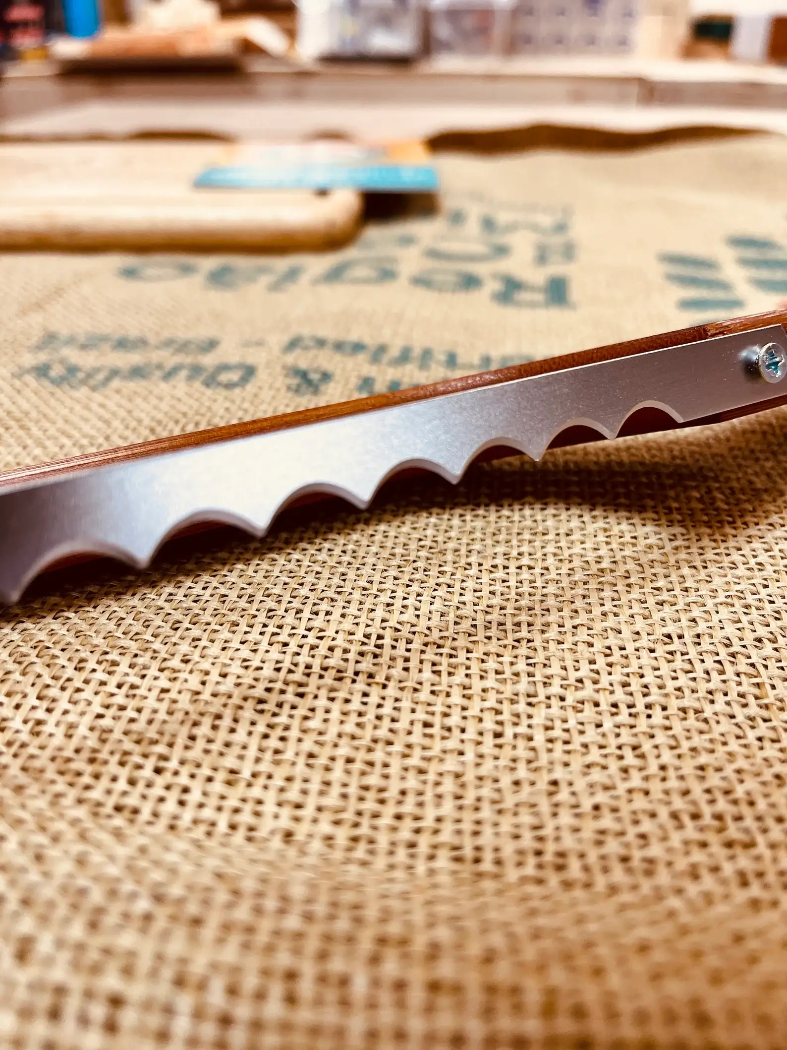 Sourdough by the Sea – wholesale Kitchen tool/gadget – Handcrafted Wooden Bread Saw Fiddle Bread Bow Cutter3