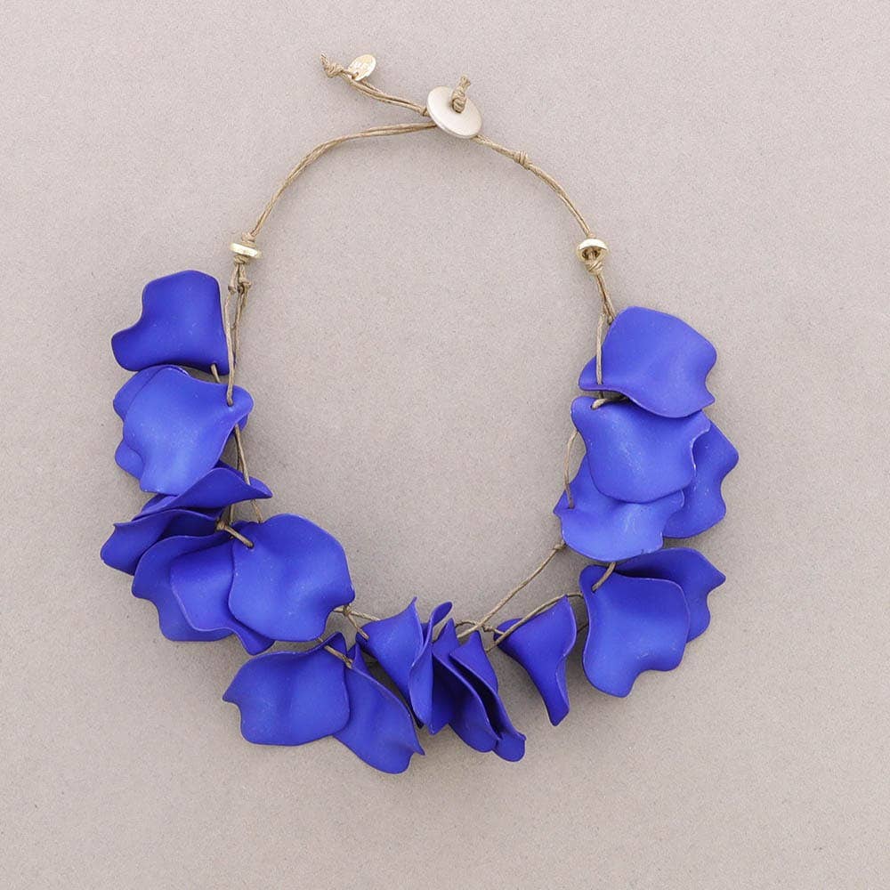 Sonata - Vendita all'ingrosso Collana con ciondolo/pendaglio - Collana in resina a triplo petalo2