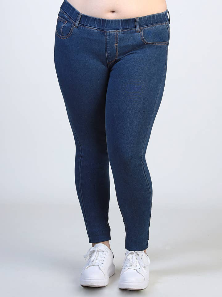 Legging tejano para venta al por mayor de More Than Angels