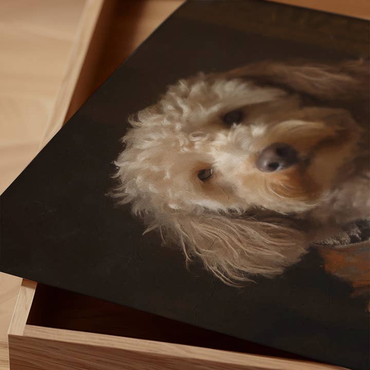 Ink & Drop - Wholesale Art Print - Cockapoo Dog Portrait Print3
