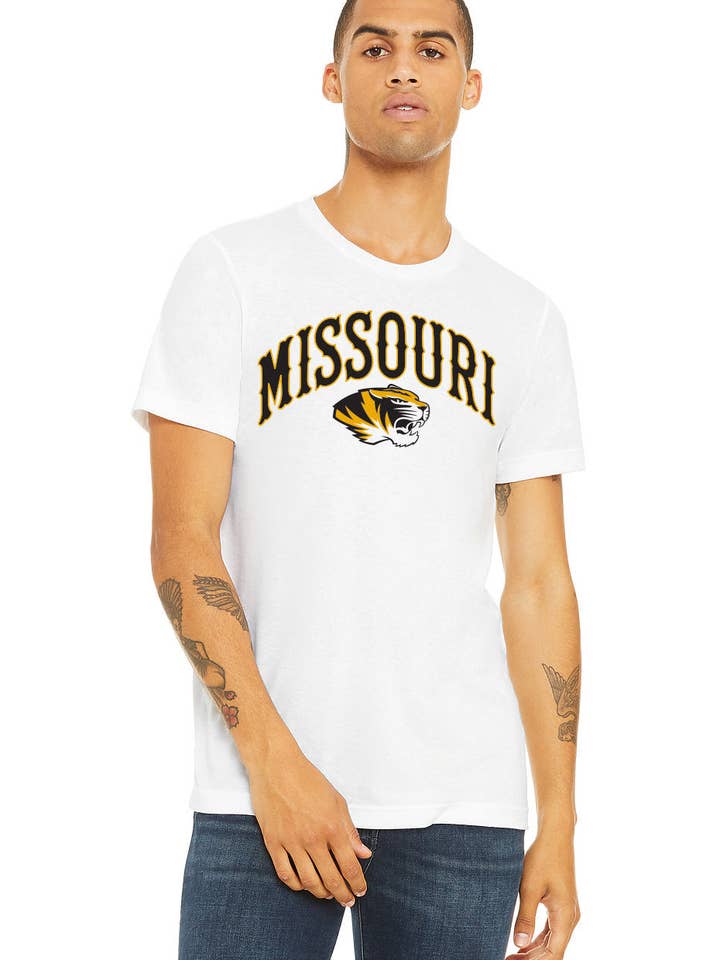 Traditionel Missouri Tigers Tee for engroshandel hos Cherry