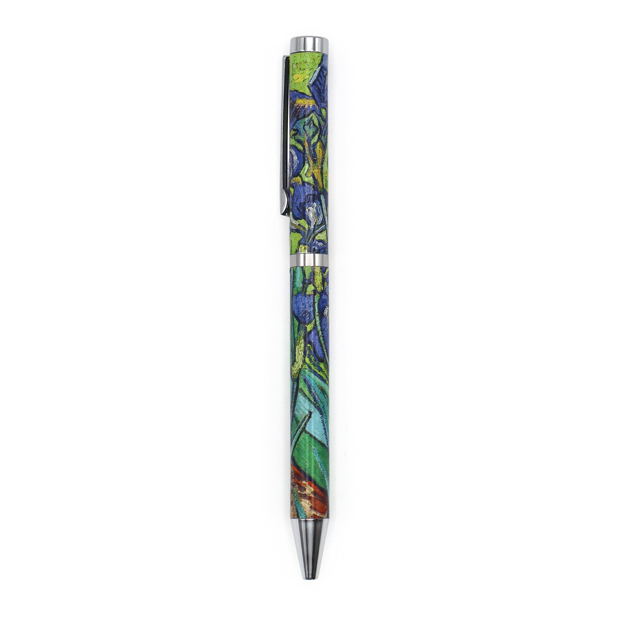 Robert Frederick Ltd - Vente Stylos - Stylo à bille Van Gogh Iris dans coffret cadeau2