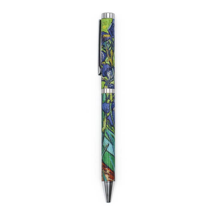 Robert Frederick Ltd - Vente Stylos - Stylo à bille Van Gogh Iris dans coffret cadeau2