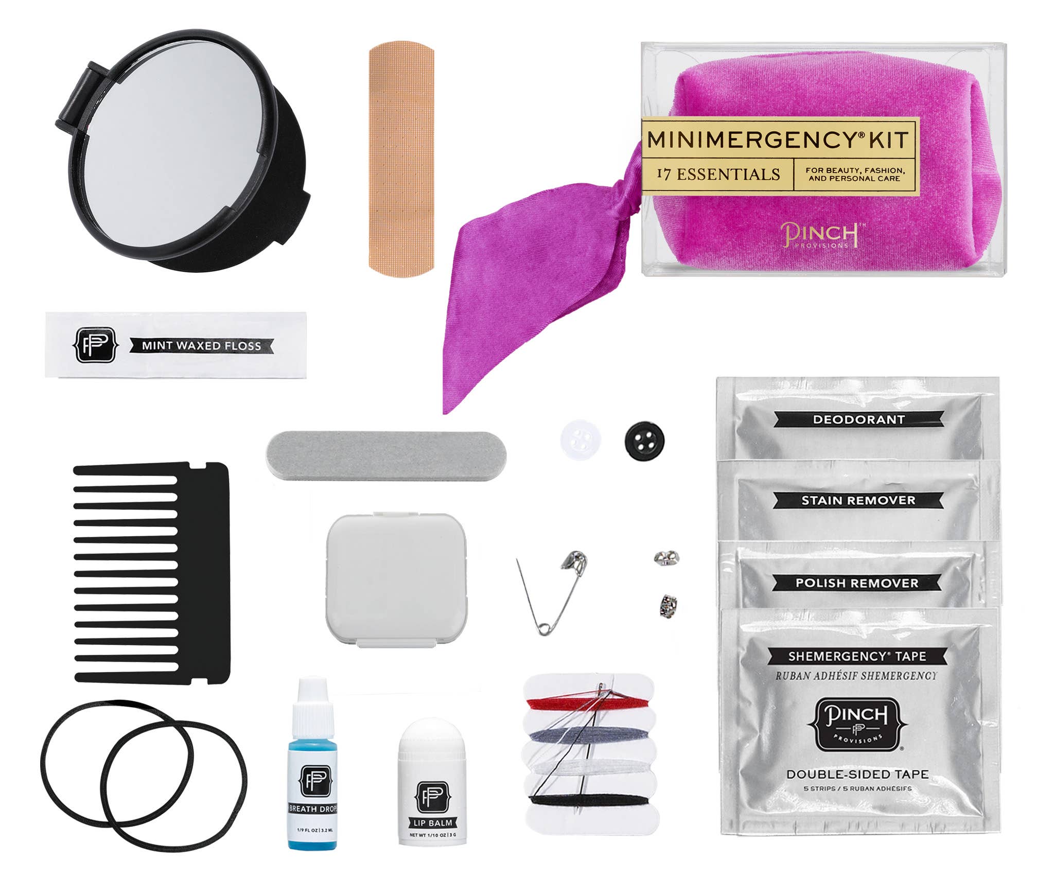 Pinch Provisions - Wholesale First Aid Kit - Velvet Scarf Minimergency Kit32