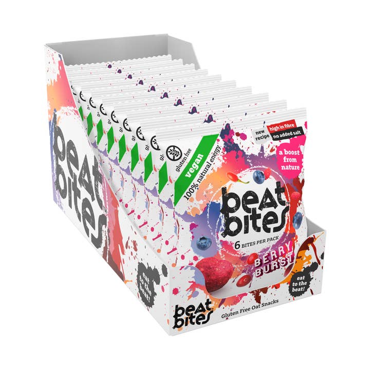 BeatBites Ltd - Wholesale Snack Bar - Berry Burst 45g2
