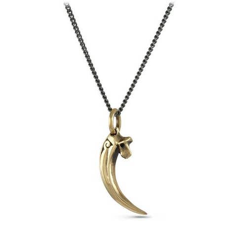 Lost Apostle - Wholesale Pendant/Charm Necklace - Raven Talon Necklace - Bronze1