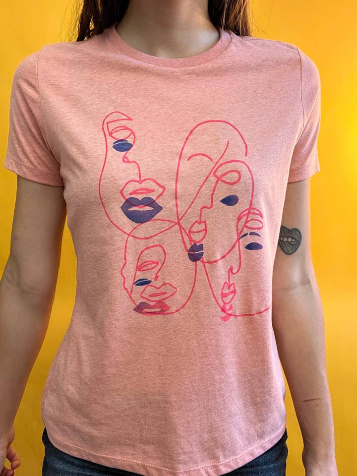 True Lucia - Wholesale T-shirt met print - Dames - Lovers t-shirt3