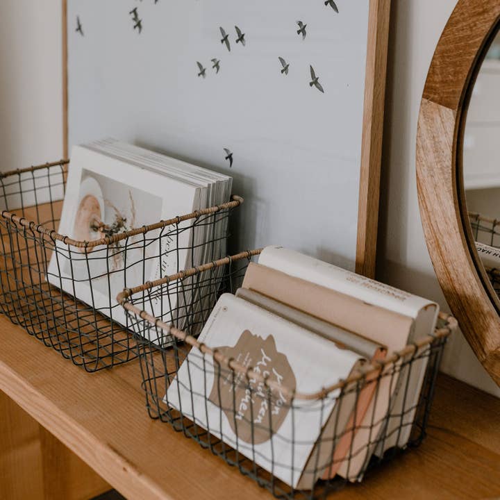 Eulenschnitt - Wholesale Basket - wire basket square 35x26 cm (PU = 6 pcs)4