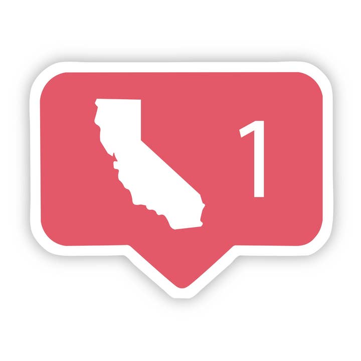 California Comment Sticker for wholesale by Big Moods