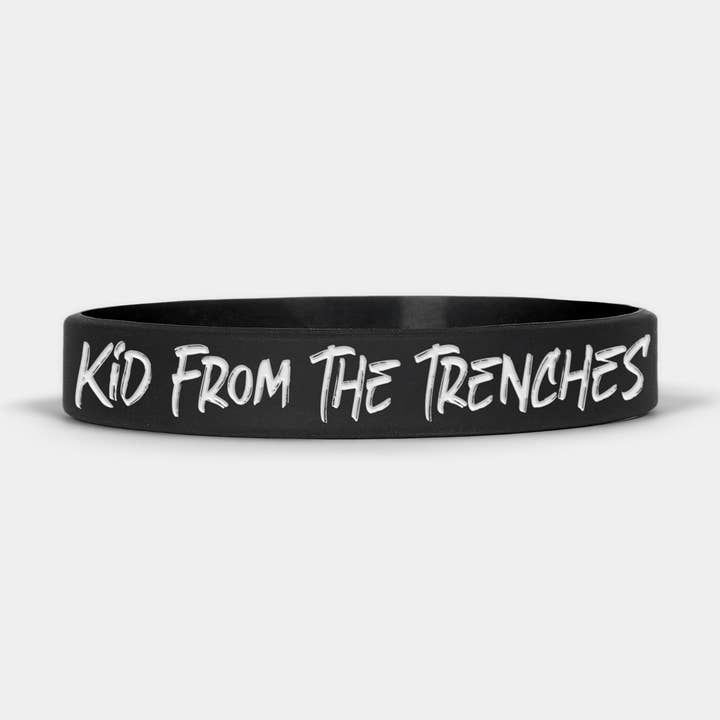 Braccialetto motivazionale Kid From The Trenches per la vendita all'ingrosso da parte di Sleefs