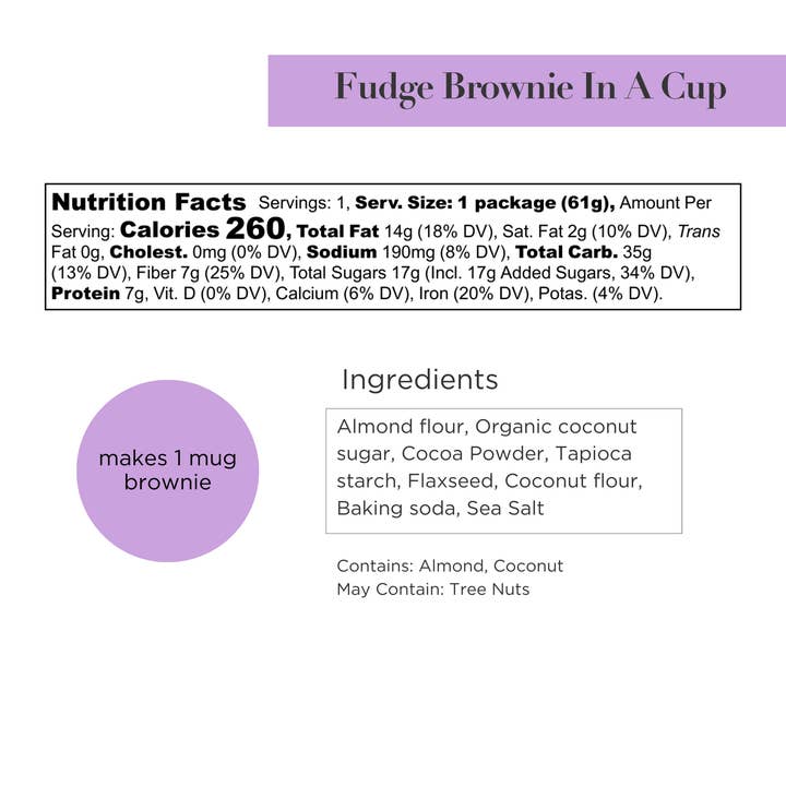 Stellar Eats - Wholesale Brownie - Instant Treat: Fudge Brownie In A Cup (8 pack)7