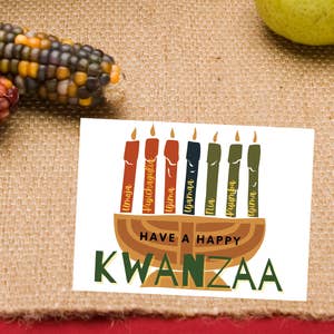 Happy Kwanzaa Wrapping Paper 