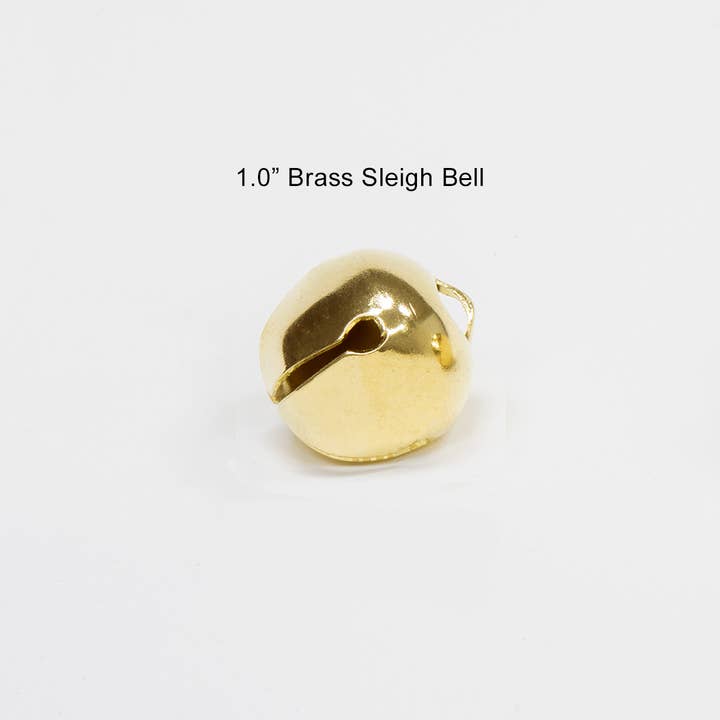 Bevin Bells - Wholesale Ornament Set - Sleigh Bell – Brass Plated1