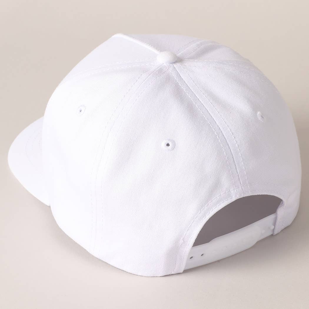 Fashion City - Wholesale Baseball Cap - Unisex - Solid Colored Cotton 5 Panel Baseball Cap44