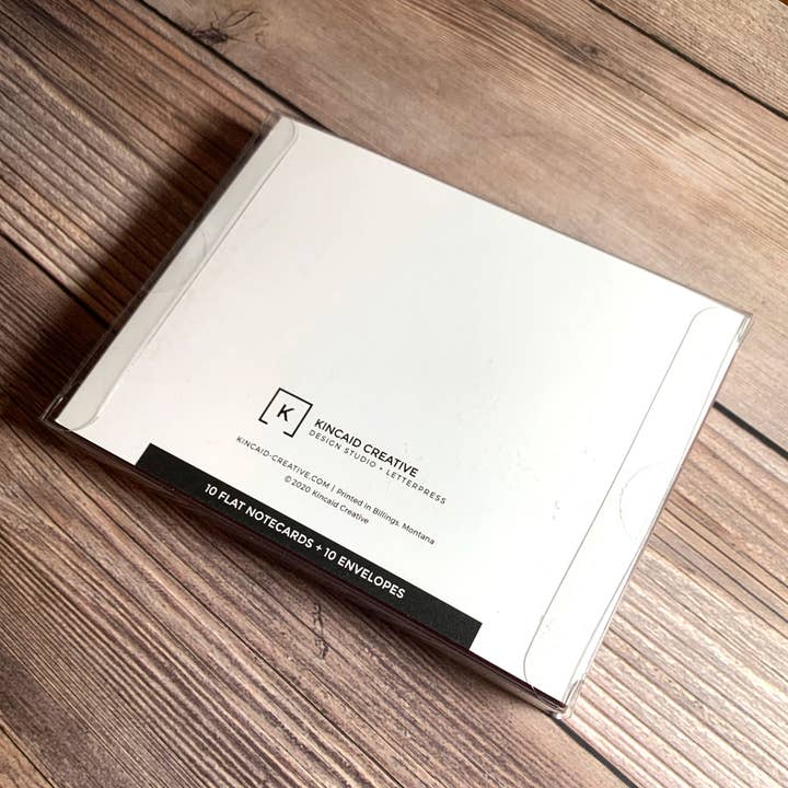 Kincaid Creative - Wholesale Stationery/Notecard Set - Holiday Notecard Set of 10. Stationery for Christmas.5