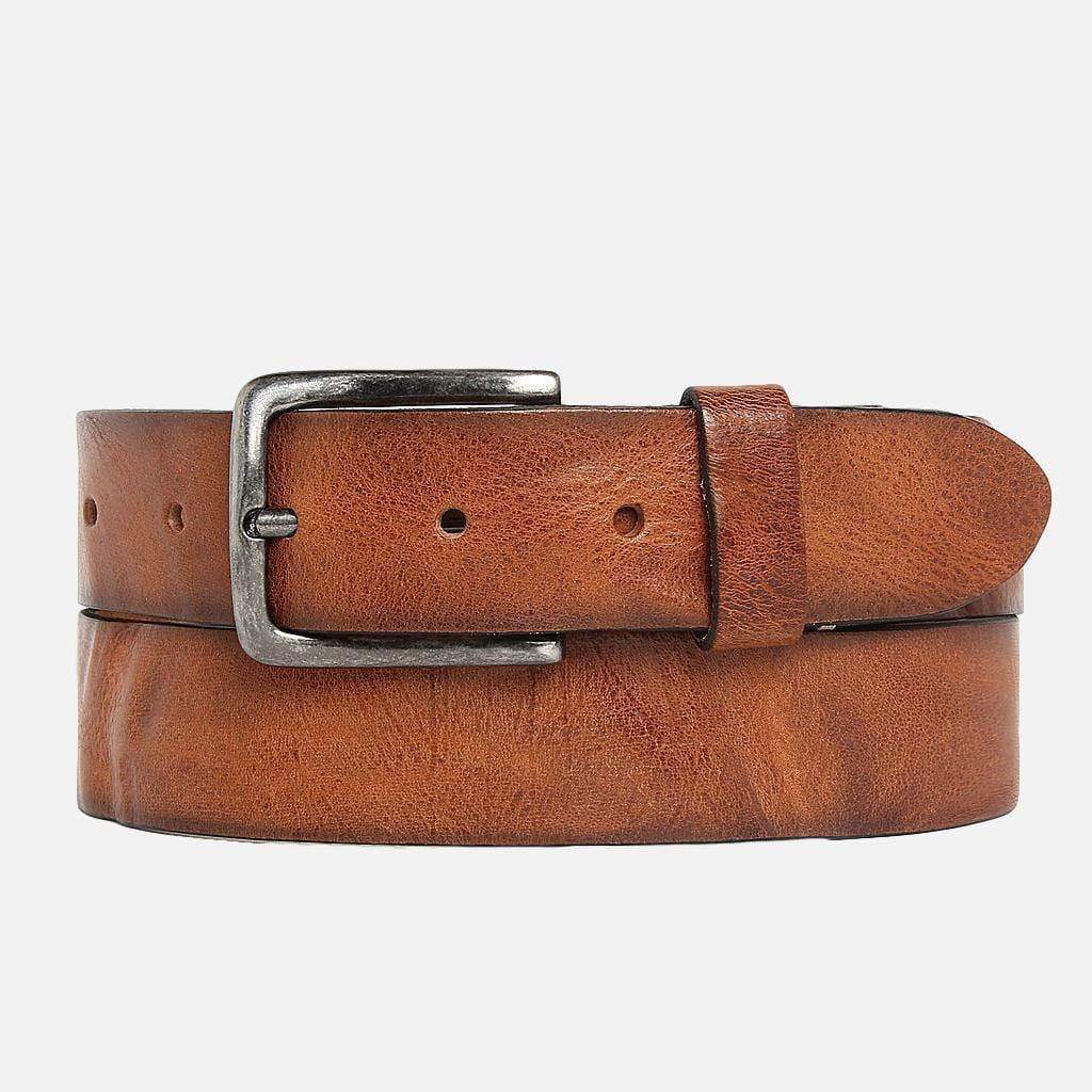 Amsterdam Heritage Leather Belts, Bags, Jackets & Apparel - Vente Ceinture – femme - Dani | Ceinture classique décontractée en cuir robuste à boucle argentée 8