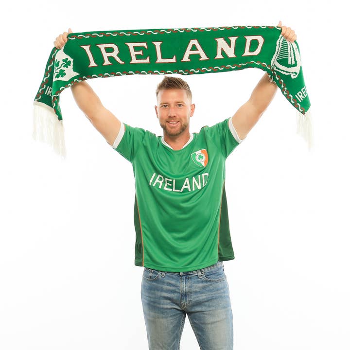 Dublin Gift Company - Wholesale Scarf - Unisex - Ireland Soccer Fan Scarf1