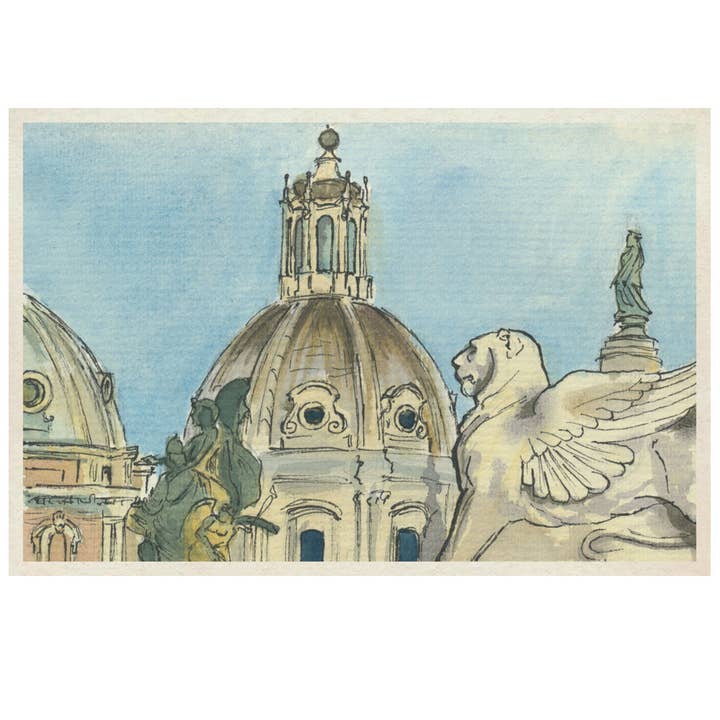 Anagram Press - Wholesale Postcard Set - Italy Sketchbook Postcards, Set of 74