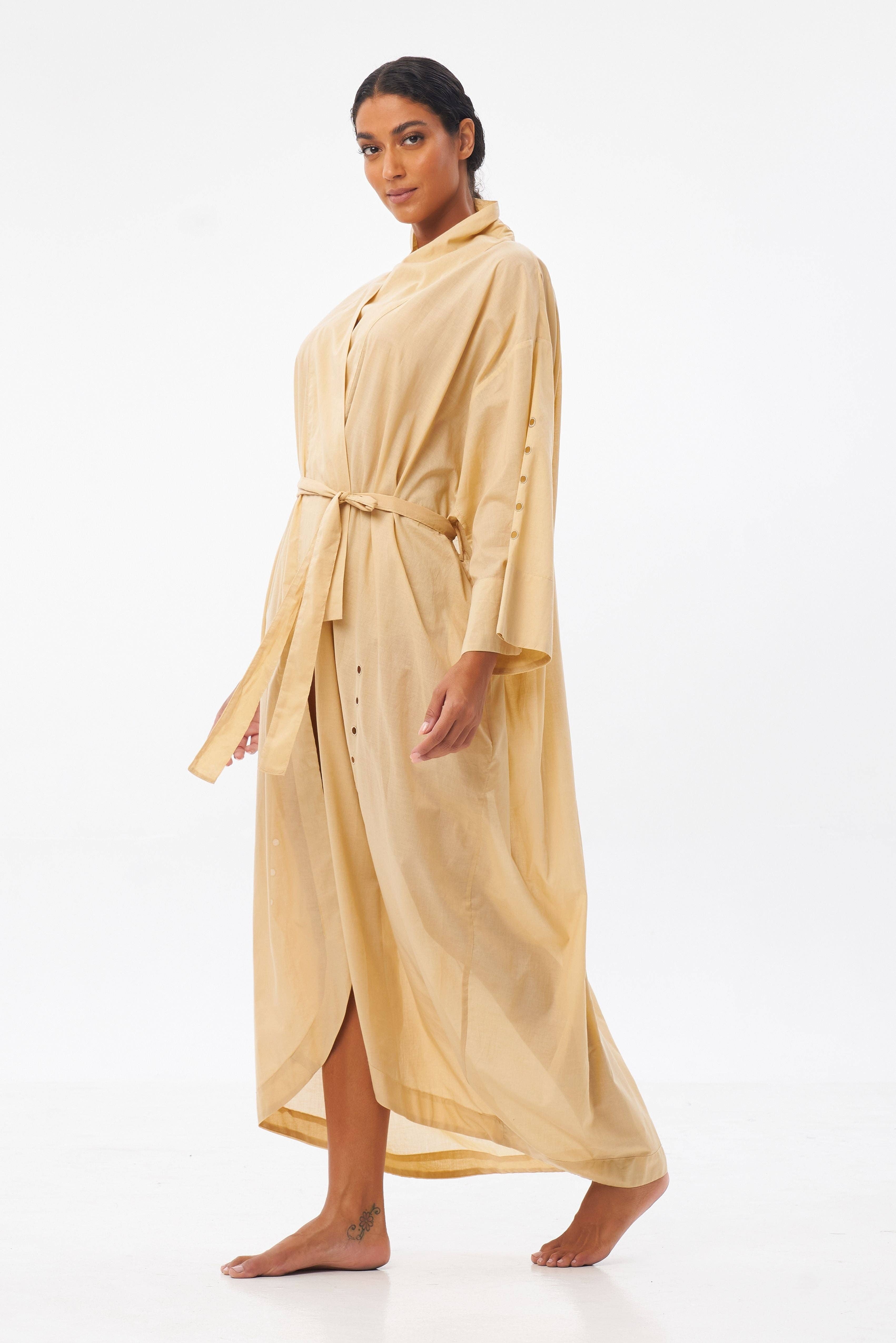 pardo Kimono Penny - Cor Taupe para venda a revendedores na Faire6