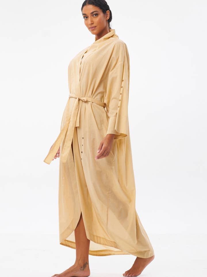 pardo Kimono Penny - Cor Taupe para venda a revendedores na Faire6