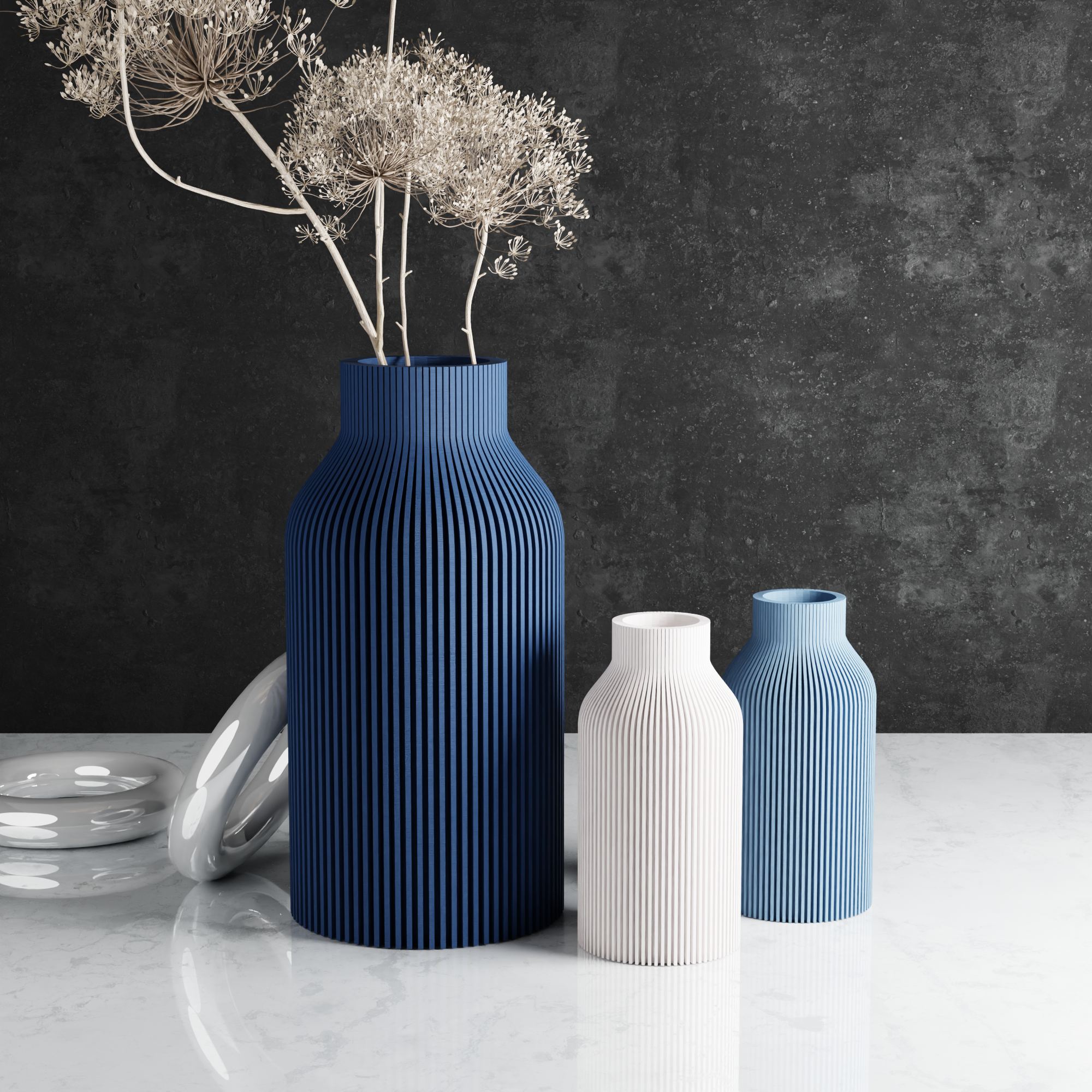 Modernized Pottery - Wholesale Vase - Dried Bouquet Gift Box with BOTTLE Vase3