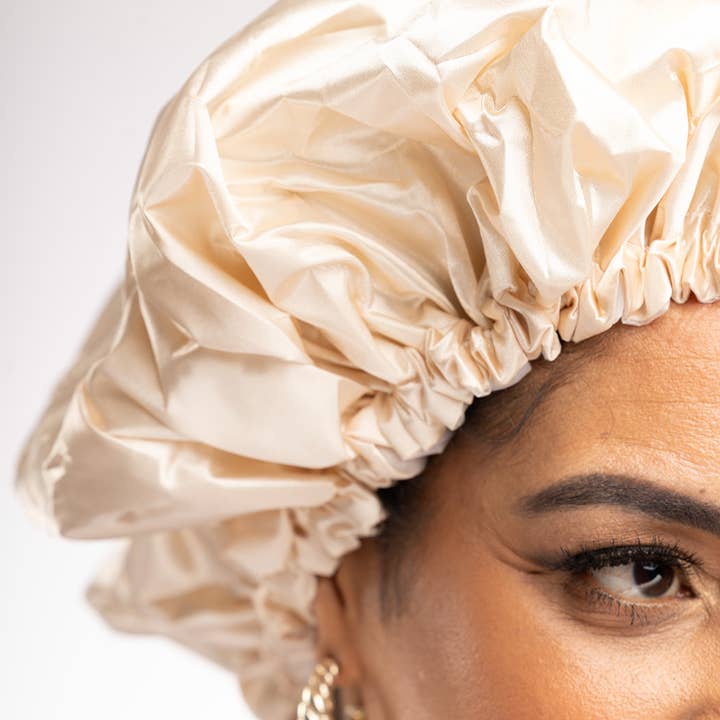 The Curly Pineapples - Wholesale Showercap - Adjustable Shower Cap for Curly hair5