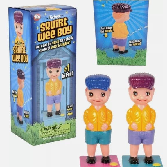 Chico Meón que Salpica - Un Clásico Retro - Gran Vendedor de 7,5 pulgadas para venta al por mayor de NOVELTIES WHOLESALE INC