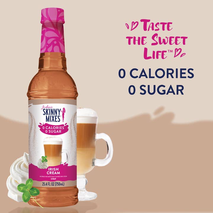 Jordan's Skinny Mixes - Wholesale Flavored Syrup - Sugar Free Irish Cream Syrup2