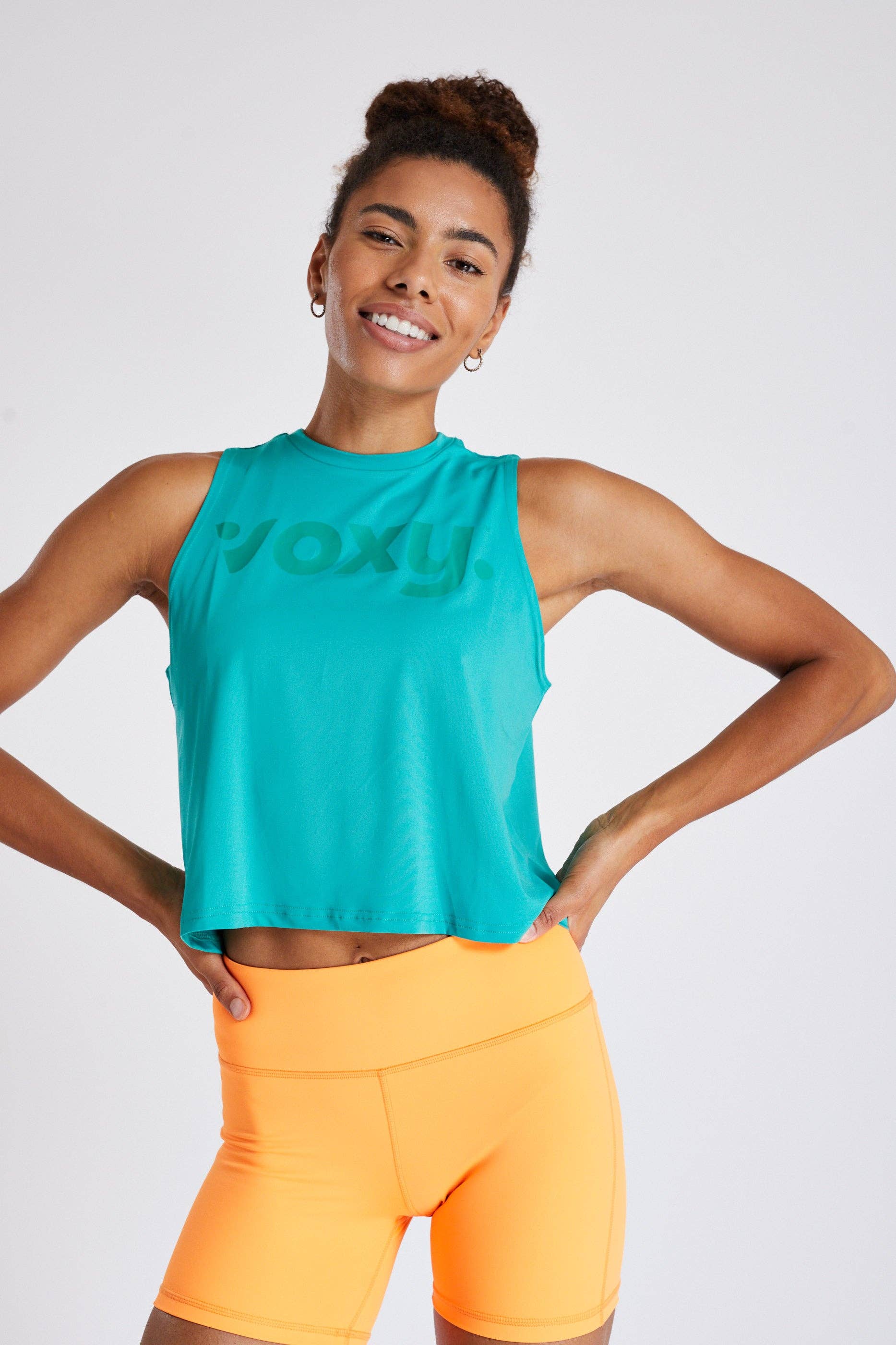 VOXY – wholesale Tank top – Women′s – Green Muscle Tank2