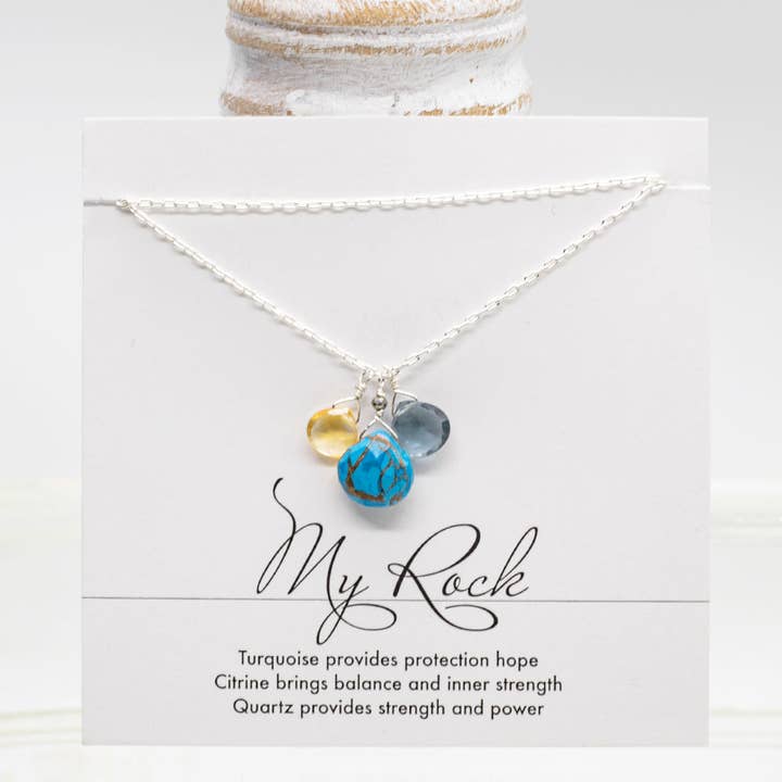 My Rock Necklace for wholesale by Susan Roberts Jewelry
