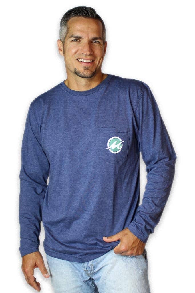 Mojo Sportswear Company - Wholesale T-Shirt (Graphic) - Men's - Wahoo Panels Long Sleeve T-Shirt7