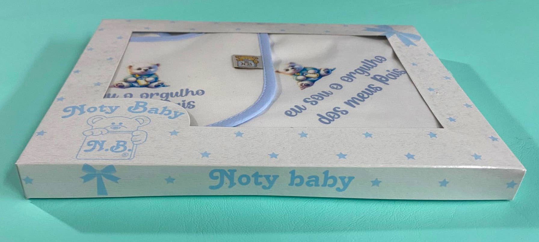 Noty Baby - Wholesale Embroidery/Cross Stitch Supplies - 100% cotton diaper and bib sets Parents' Pride6