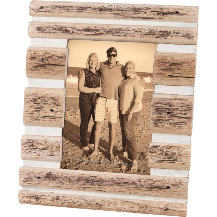 Driftwood Photo Frame for wholesale by Primitives by Kathy