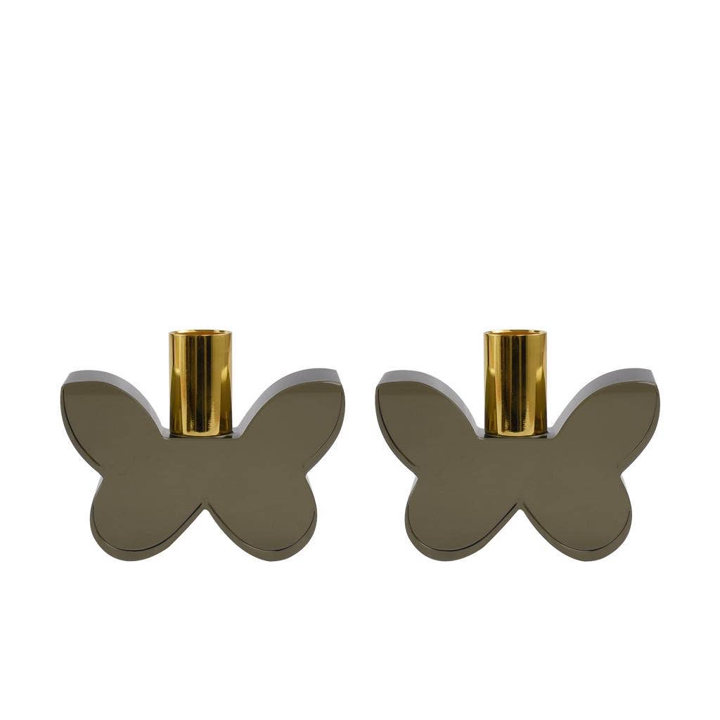 Lainy Home – Engroshandel Lyseholder – Par 3“ Butterfly Lysestager0