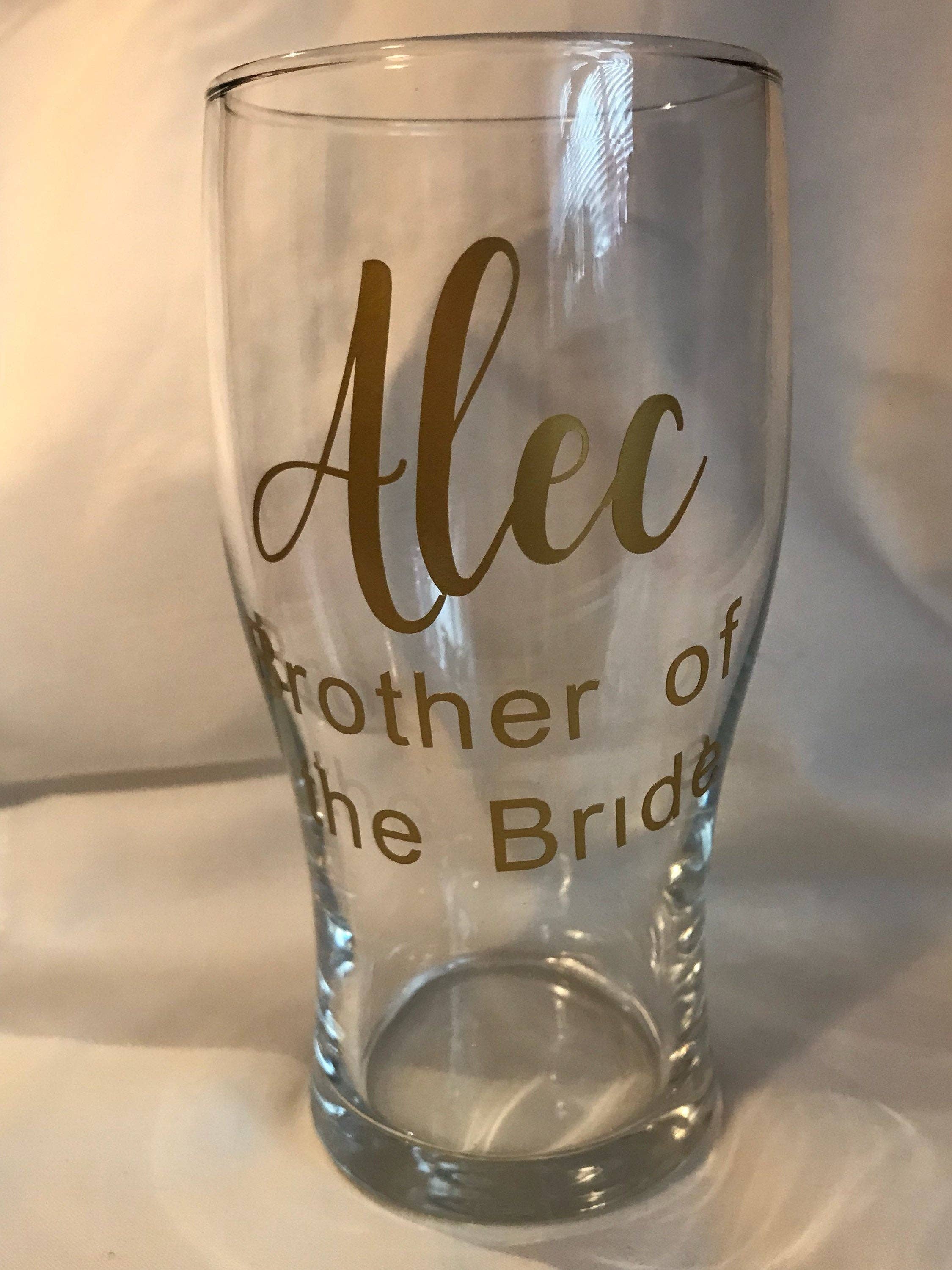 Megan Louise Creations – wholesale Beer glass/mug – Bridal pint glass4