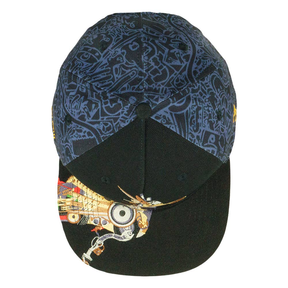 Spoonbill Black Snapback Hat for wholesale on Faire4