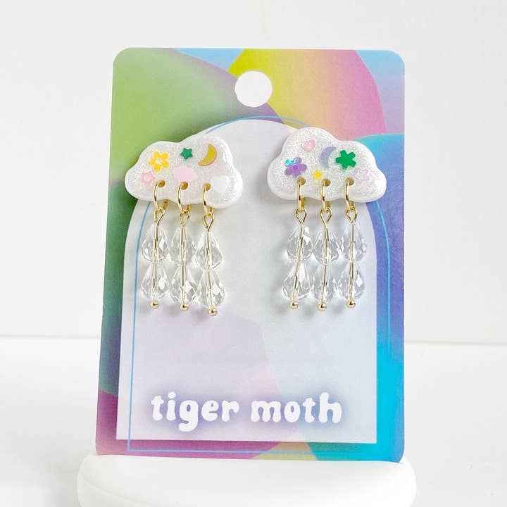 Pendientes Morning Cloud para venta al por mayor de Tiger Moth Goods