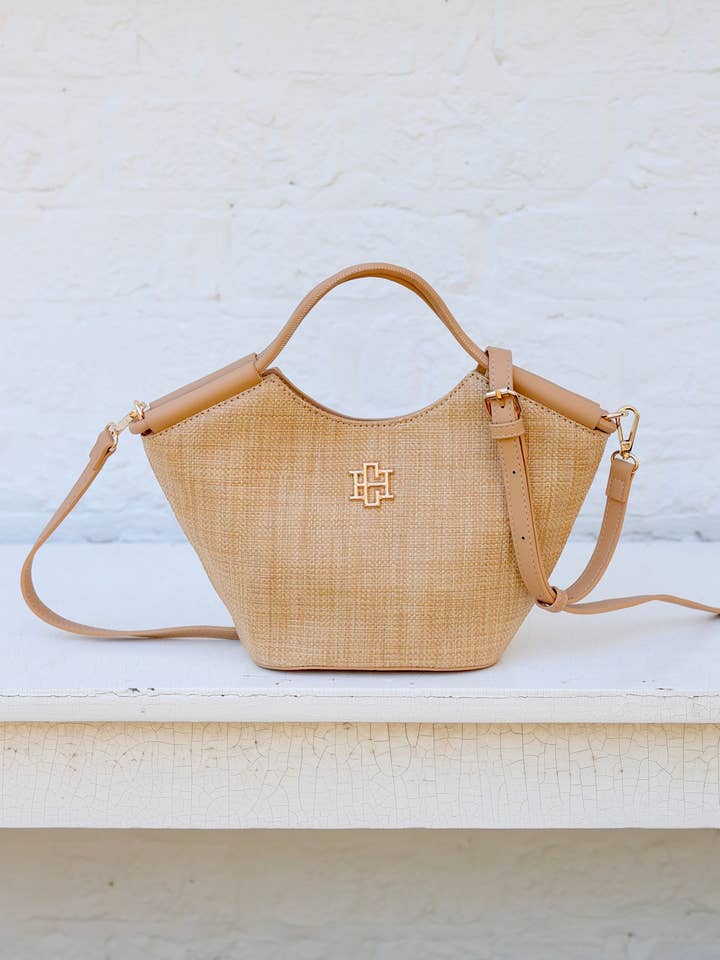 Leland Mini Tote Natural for wholesale by Caroline Hill