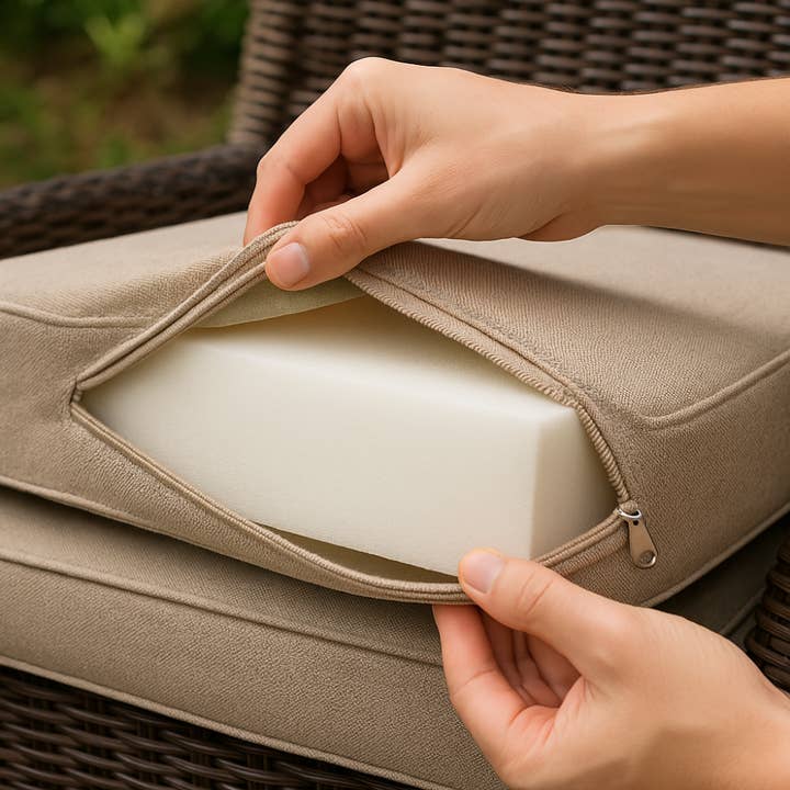 Outdoor foam, Custom Cut to size , Fast Dry Outdoor Foam for wholesale by Foam Canada